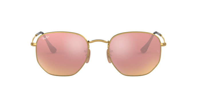 Photos - Sunglasses Ray-Ban Hexagonal RB 3548N 001/Z2 54 Men, Women  