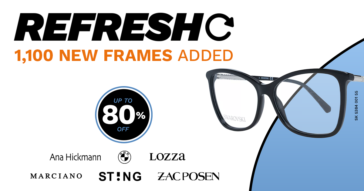 Find your new pair of frames.