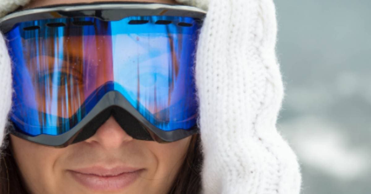 Skiing for people with glasses