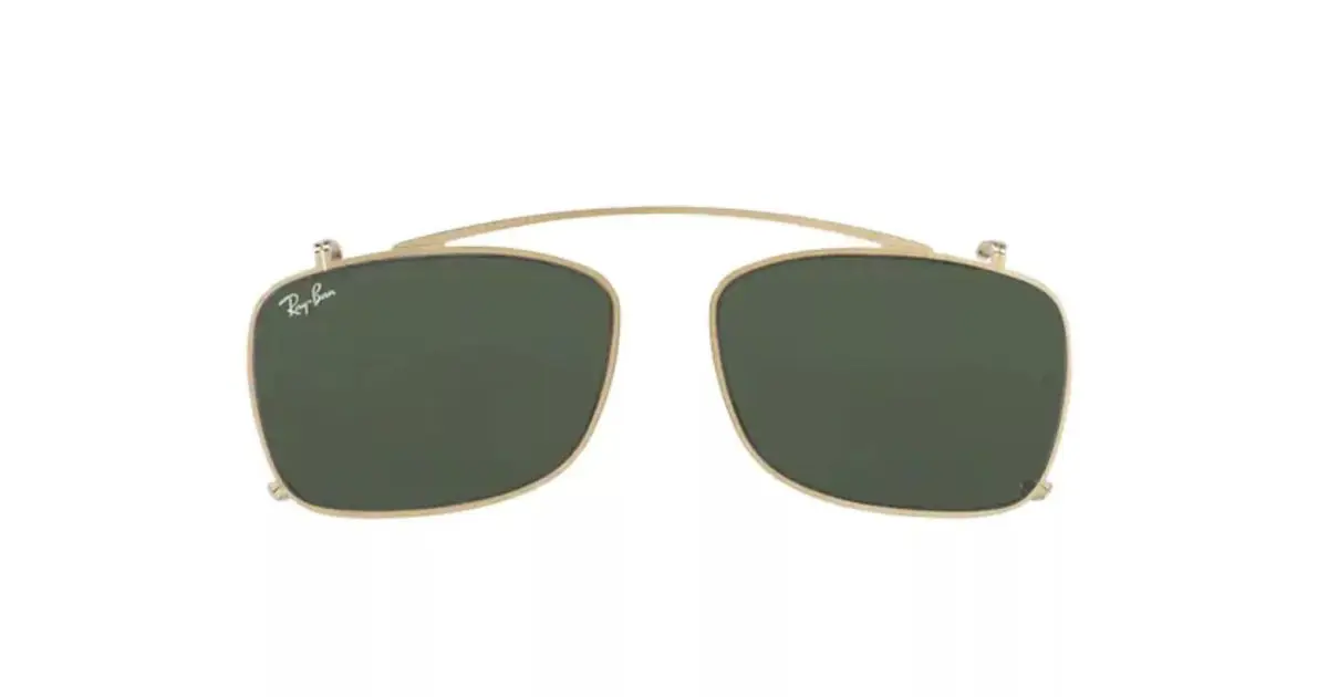 Clip-on glasses frame