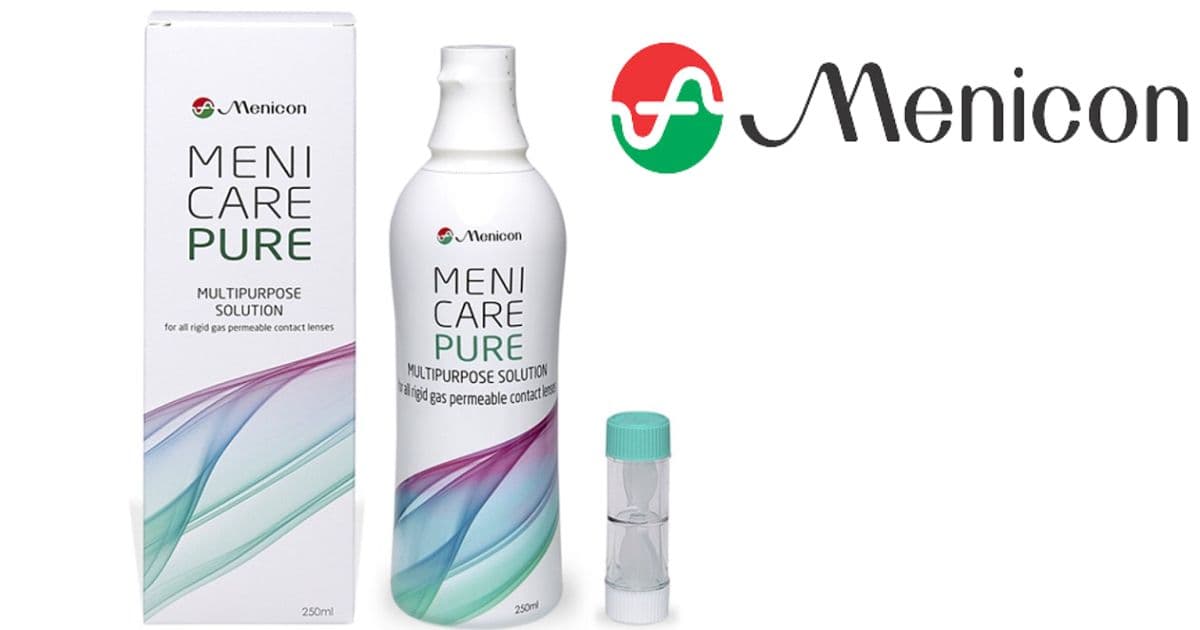 SOLUTION MULTIFONCTIONS MENICARE PURE 250ML + PROGENT PACK MENICON